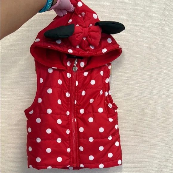 Disney Minnie Red and White Polka Dot Jacket - Picture 3 of 6